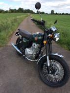 Our francis-barnett bicycle