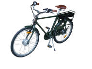 Our francis-barnett bicycle