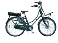 Our francis-barnett bicycle