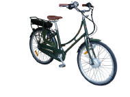 Our francis-barnett bicycle