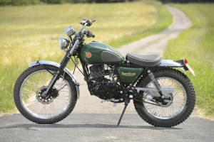 Our francis-barnett bicycle