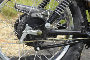 Our francis-barnett bicycle