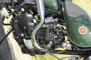 Our francis-barnett bicycle