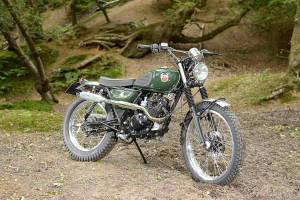 Our francis-barnett bicycle